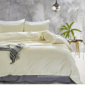 Wholesale washed cotton line sheets bedding set